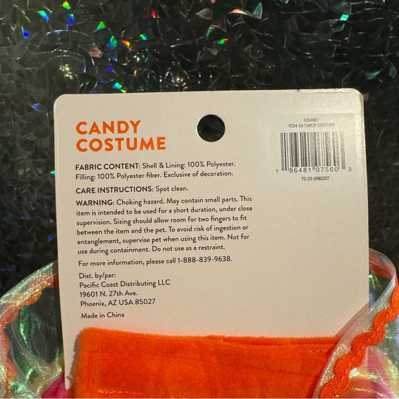 Candy costume for small pet - Picture 3 of 6